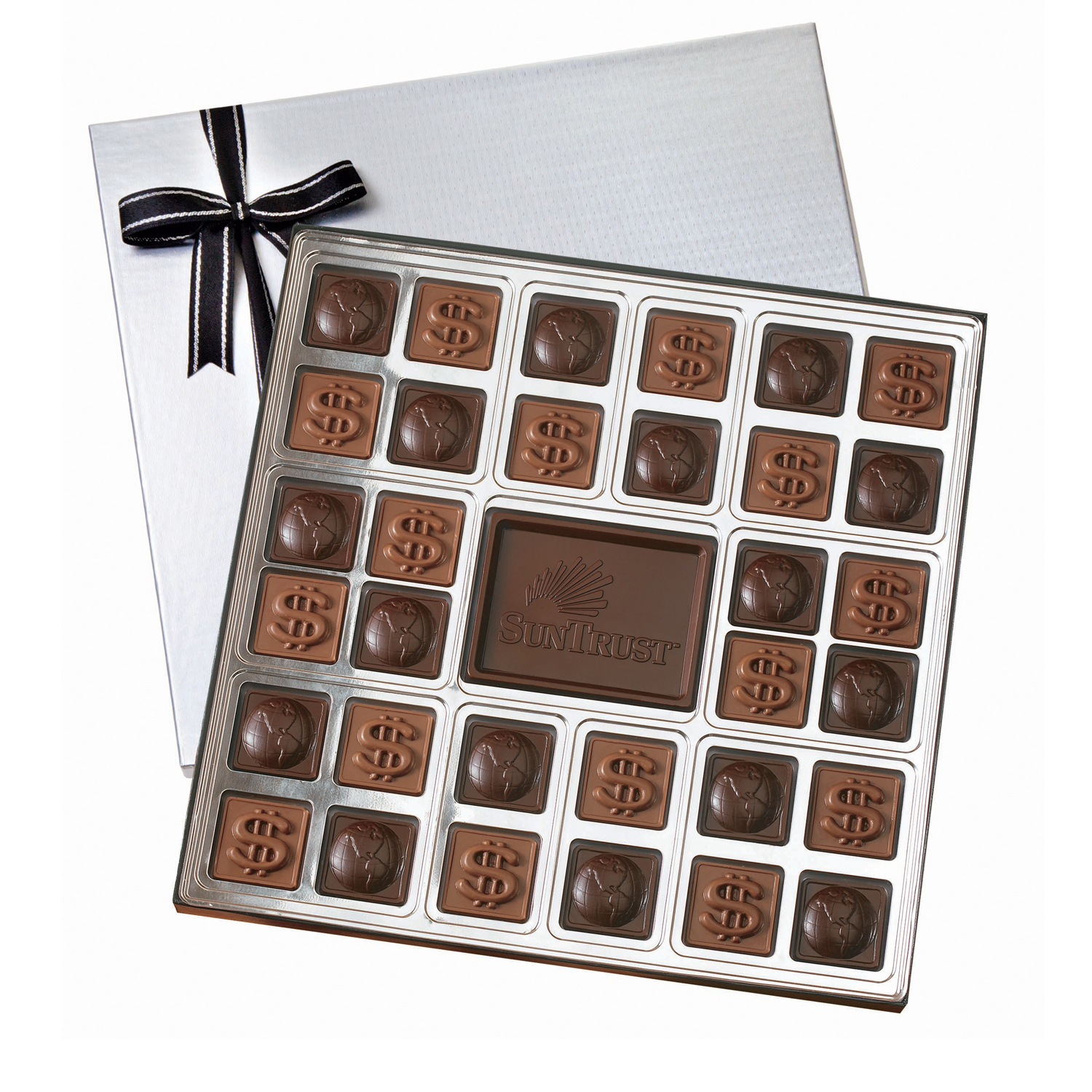 Custom Shaped Chocolate Squares